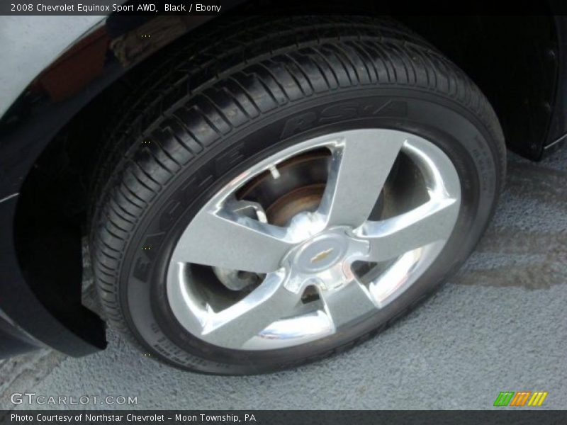 Black / Ebony 2008 Chevrolet Equinox Sport AWD