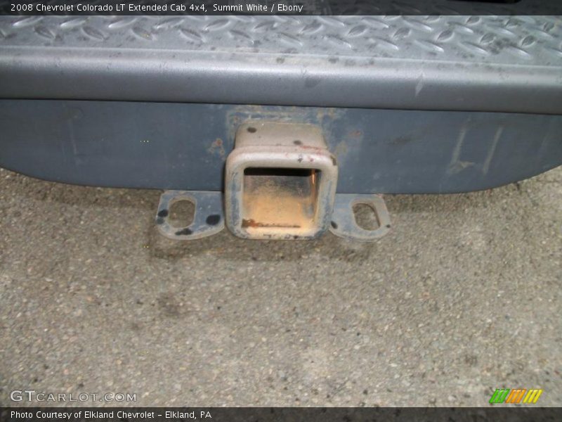 Summit White / Ebony 2008 Chevrolet Colorado LT Extended Cab 4x4