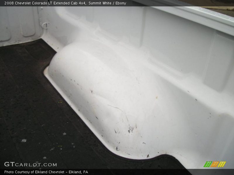 Summit White / Ebony 2008 Chevrolet Colorado LT Extended Cab 4x4