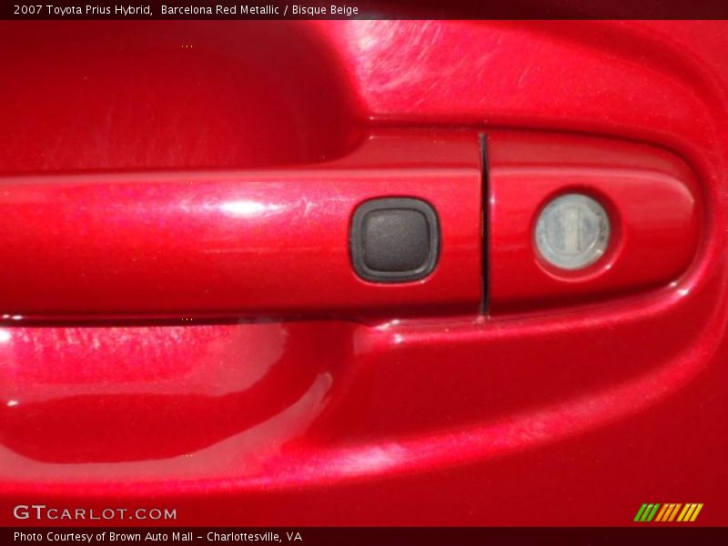 Barcelona Red Metallic / Bisque Beige 2007 Toyota Prius Hybrid