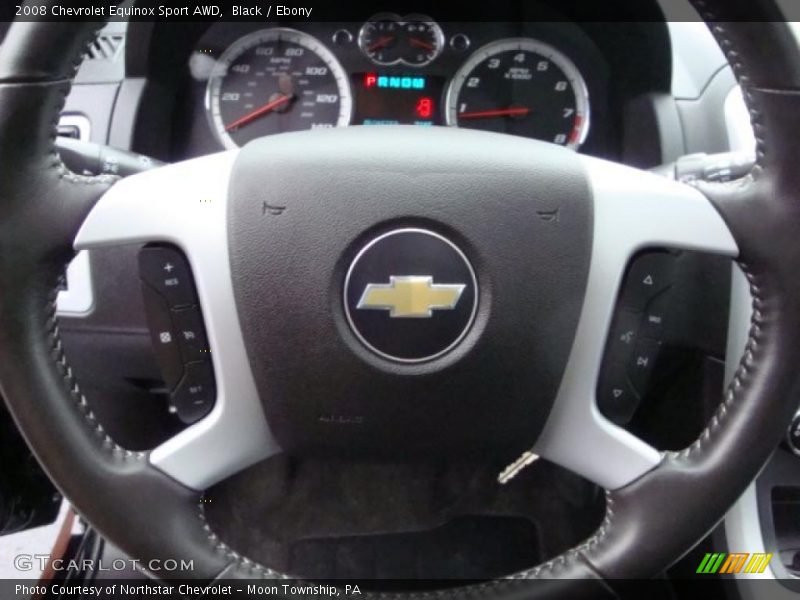 Black / Ebony 2008 Chevrolet Equinox Sport AWD