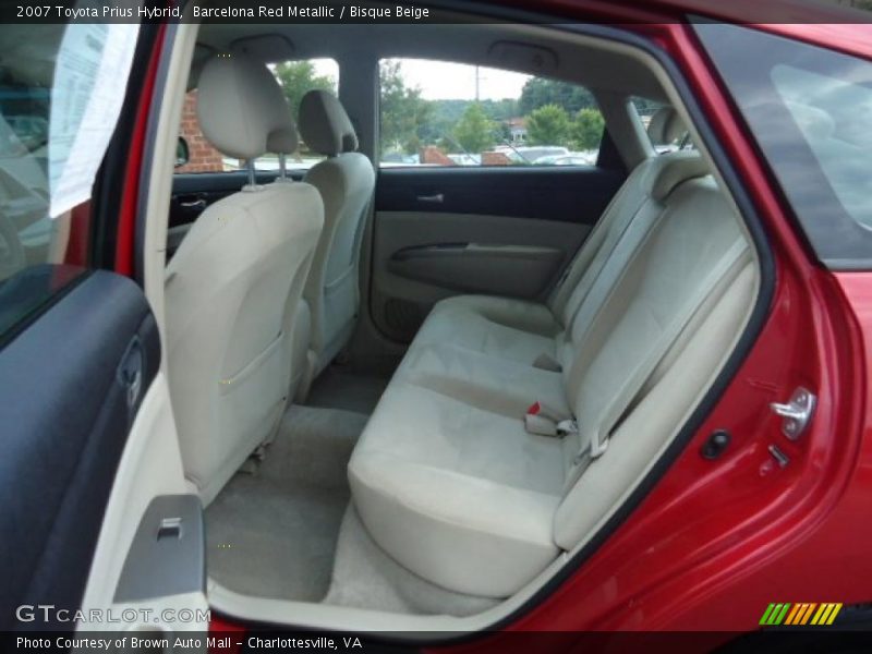 Barcelona Red Metallic / Bisque Beige 2007 Toyota Prius Hybrid