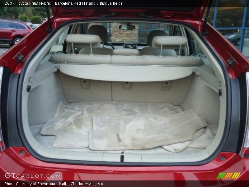 Barcelona Red Metallic / Bisque Beige 2007 Toyota Prius Hybrid