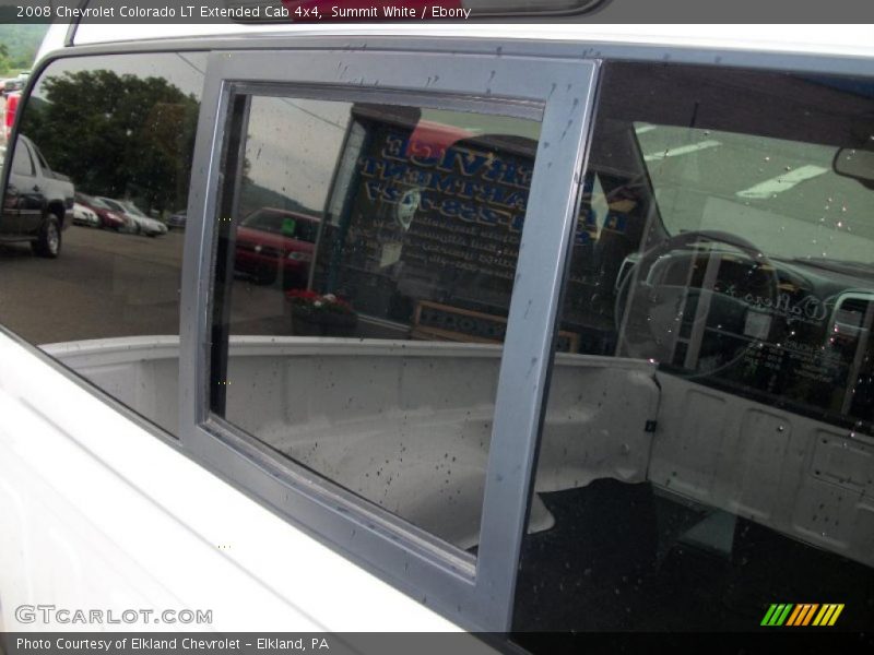 Summit White / Ebony 2008 Chevrolet Colorado LT Extended Cab 4x4