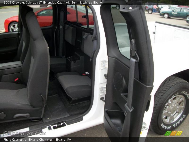 Summit White / Ebony 2008 Chevrolet Colorado LT Extended Cab 4x4