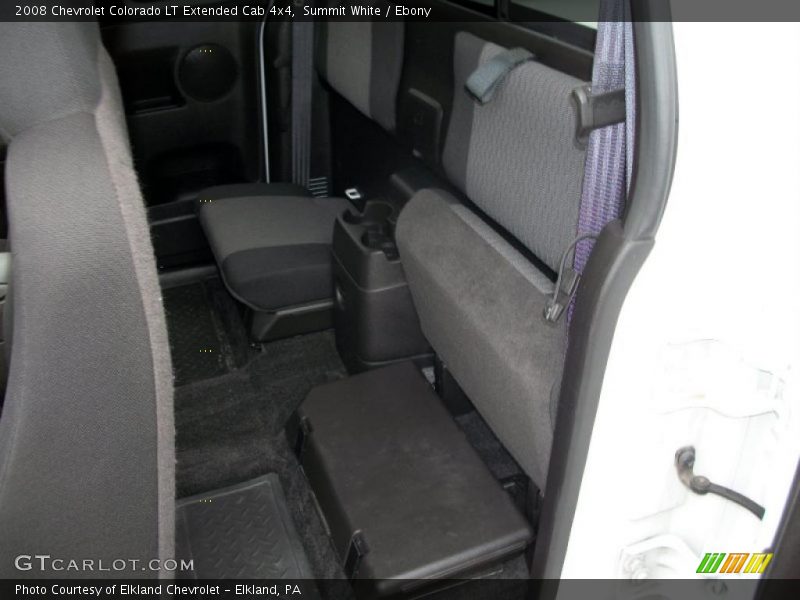 Summit White / Ebony 2008 Chevrolet Colorado LT Extended Cab 4x4