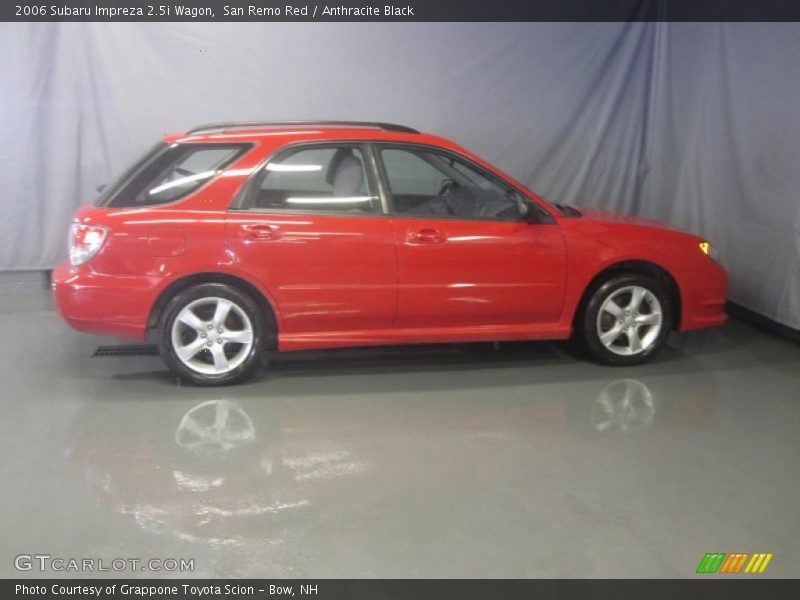 San Remo Red / Anthracite Black 2006 Subaru Impreza 2.5i Wagon