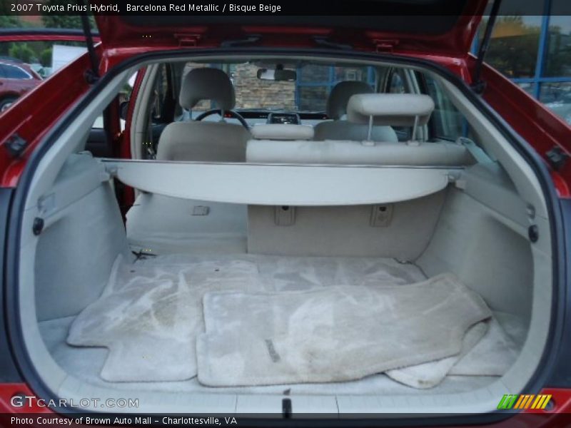 Barcelona Red Metallic / Bisque Beige 2007 Toyota Prius Hybrid