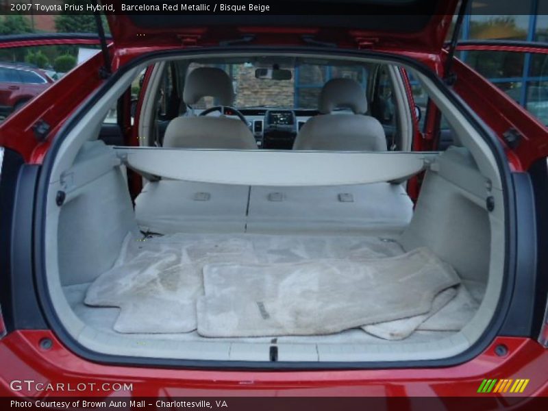 Barcelona Red Metallic / Bisque Beige 2007 Toyota Prius Hybrid