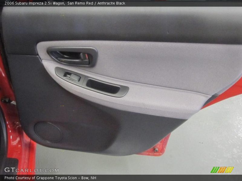 San Remo Red / Anthracite Black 2006 Subaru Impreza 2.5i Wagon
