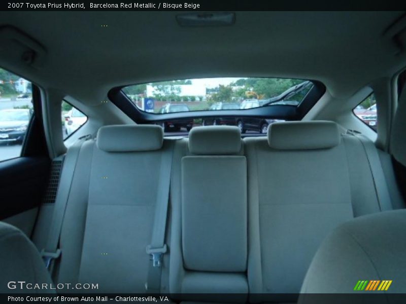 Barcelona Red Metallic / Bisque Beige 2007 Toyota Prius Hybrid