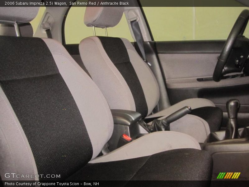 San Remo Red / Anthracite Black 2006 Subaru Impreza 2.5i Wagon