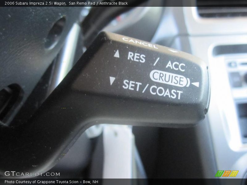 San Remo Red / Anthracite Black 2006 Subaru Impreza 2.5i Wagon