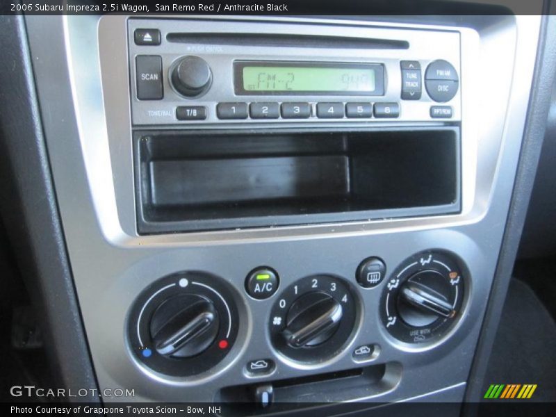 San Remo Red / Anthracite Black 2006 Subaru Impreza 2.5i Wagon