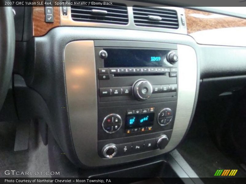 Sport Red Metallic / Ebony Black 2007 GMC Yukon SLE 4x4