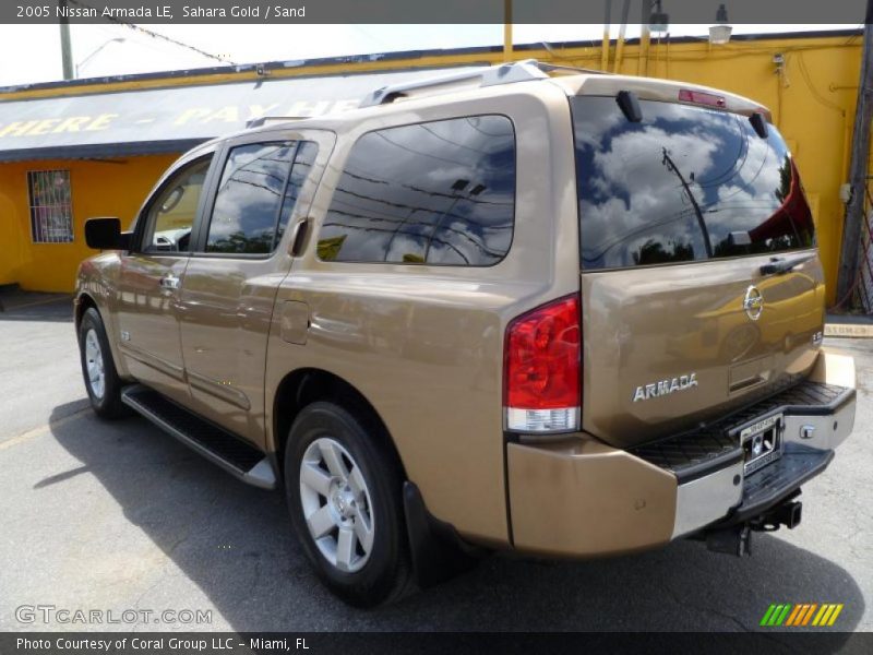 Sahara Gold / Sand 2005 Nissan Armada LE