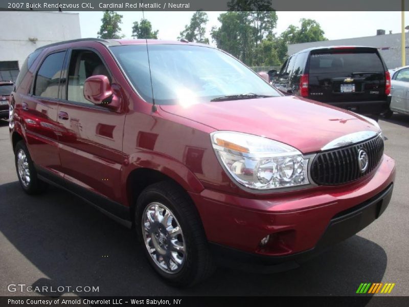 Cardinal Red Metallic / Neutral 2007 Buick Rendezvous CXL