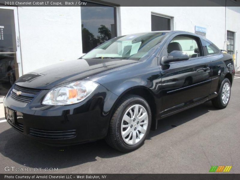 Black / Gray 2010 Chevrolet Cobalt LT Coupe