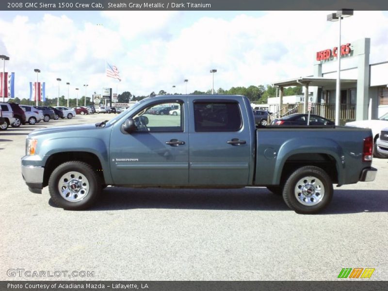 Stealth Gray Metallic / Dark Titanium 2008 GMC Sierra 1500 Crew Cab