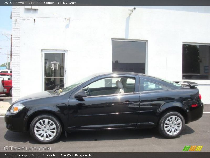 Black / Gray 2010 Chevrolet Cobalt LT Coupe