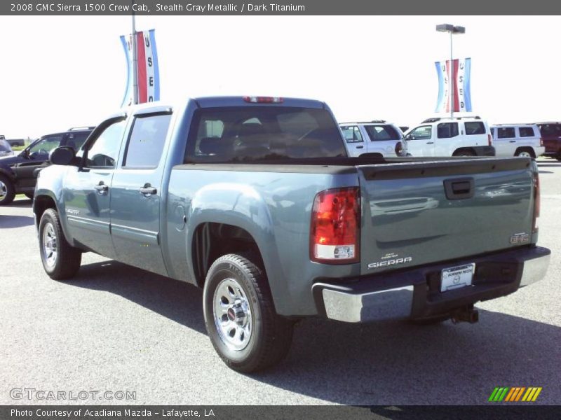 Stealth Gray Metallic / Dark Titanium 2008 GMC Sierra 1500 Crew Cab