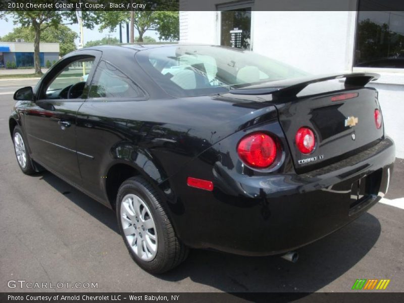 Black / Gray 2010 Chevrolet Cobalt LT Coupe