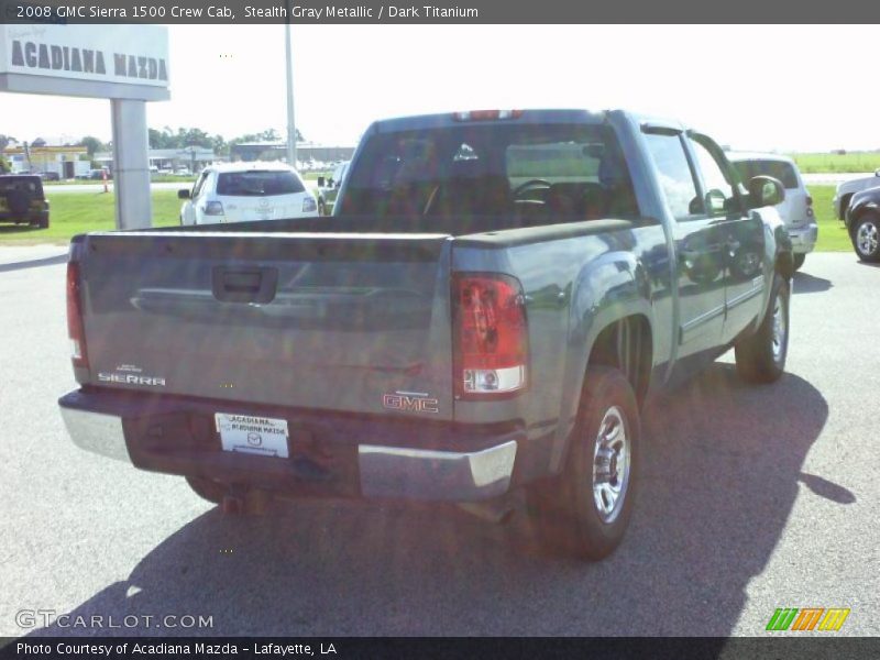 Stealth Gray Metallic / Dark Titanium 2008 GMC Sierra 1500 Crew Cab