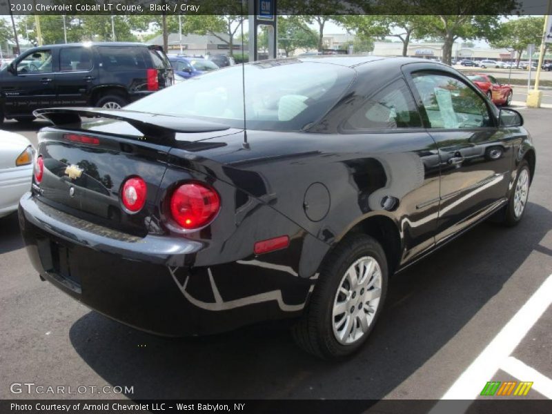 Black / Gray 2010 Chevrolet Cobalt LT Coupe