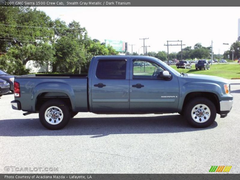 Stealth Gray Metallic / Dark Titanium 2008 GMC Sierra 1500 Crew Cab