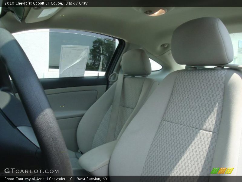 Black / Gray 2010 Chevrolet Cobalt LT Coupe