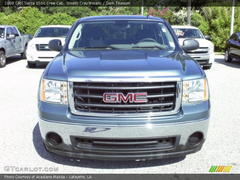 Stealth Gray Metallic / Dark Titanium 2008 GMC Sierra 1500 Crew Cab