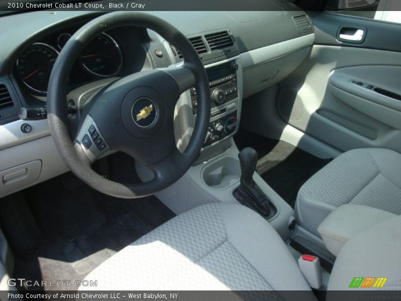 Black / Gray 2010 Chevrolet Cobalt LT Coupe