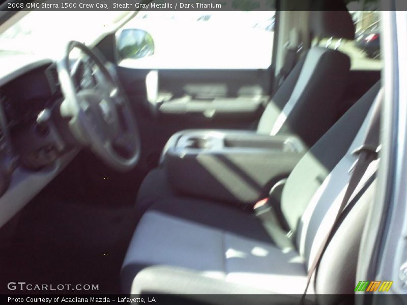 Stealth Gray Metallic / Dark Titanium 2008 GMC Sierra 1500 Crew Cab
