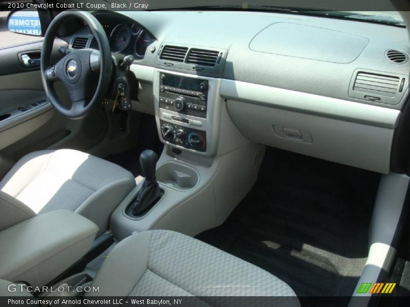 Black / Gray 2010 Chevrolet Cobalt LT Coupe