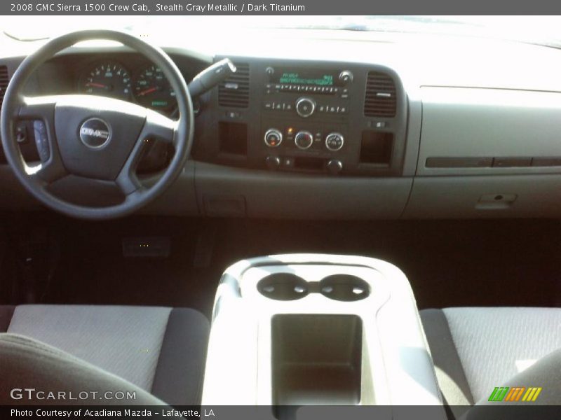 Stealth Gray Metallic / Dark Titanium 2008 GMC Sierra 1500 Crew Cab