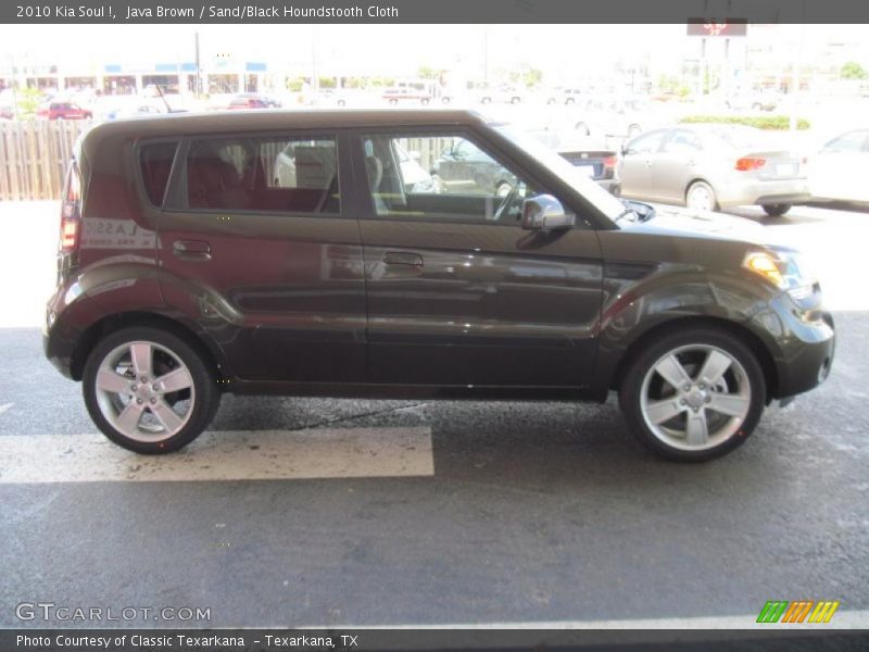 Java Brown / Sand/Black Houndstooth Cloth 2010 Kia Soul !
