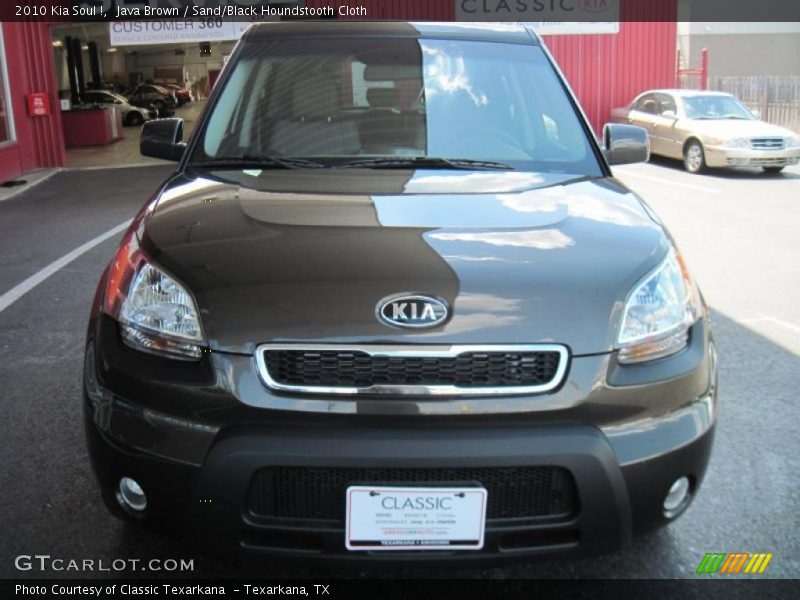 Java Brown / Sand/Black Houndstooth Cloth 2010 Kia Soul !