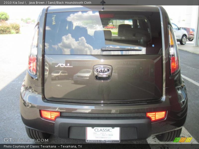 Java Brown / Sand/Black Houndstooth Cloth 2010 Kia Soul !