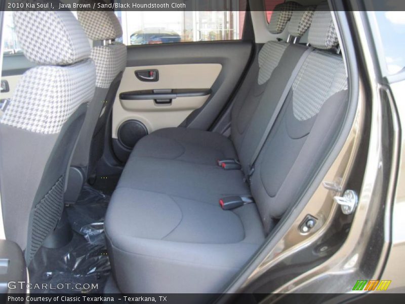 Java Brown / Sand/Black Houndstooth Cloth 2010 Kia Soul !