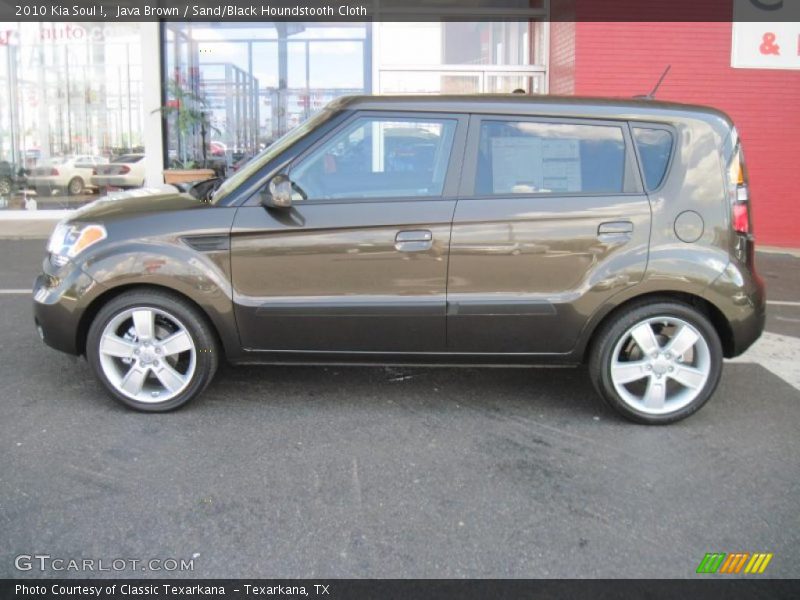 Java Brown / Sand/Black Houndstooth Cloth 2010 Kia Soul !