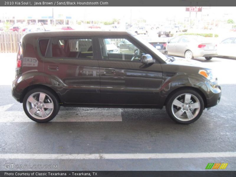 Java Brown / Sand/Black Houndstooth Cloth 2010 Kia Soul !