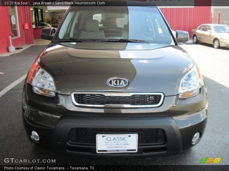 Java Brown / Sand/Black Houndstooth Cloth 2010 Kia Soul !