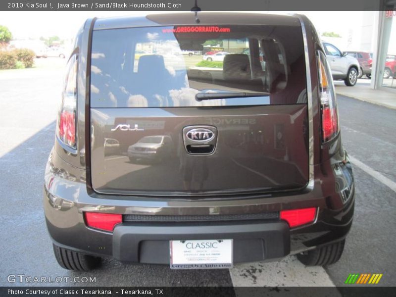 Java Brown / Sand/Black Houndstooth Cloth 2010 Kia Soul !