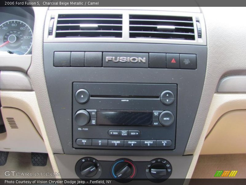 Charcoal Beige Metallic / Camel 2006 Ford Fusion S