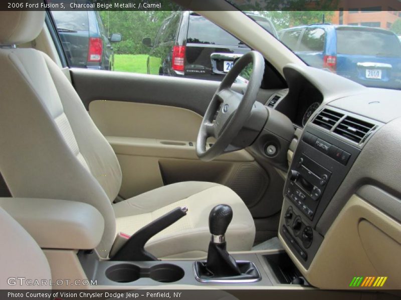 Charcoal Beige Metallic / Camel 2006 Ford Fusion S