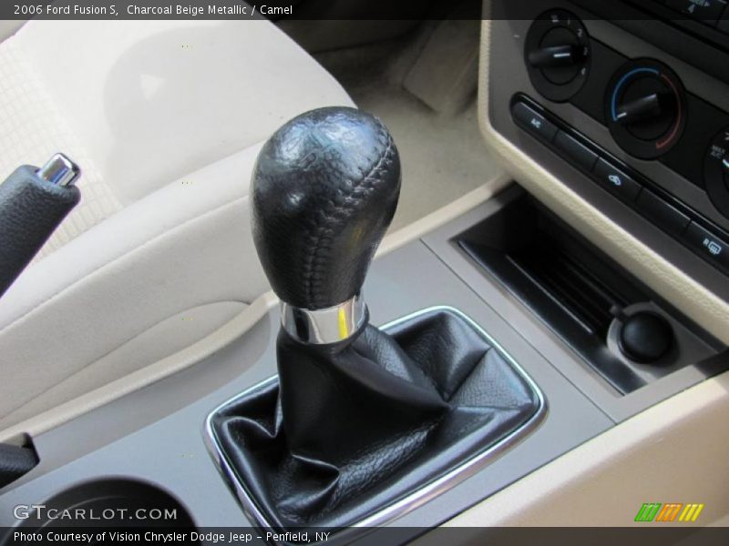 Charcoal Beige Metallic / Camel 2006 Ford Fusion S