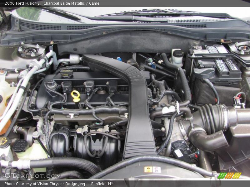 Charcoal Beige Metallic / Camel 2006 Ford Fusion S