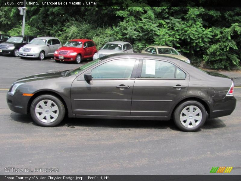 Charcoal Beige Metallic / Camel 2006 Ford Fusion S