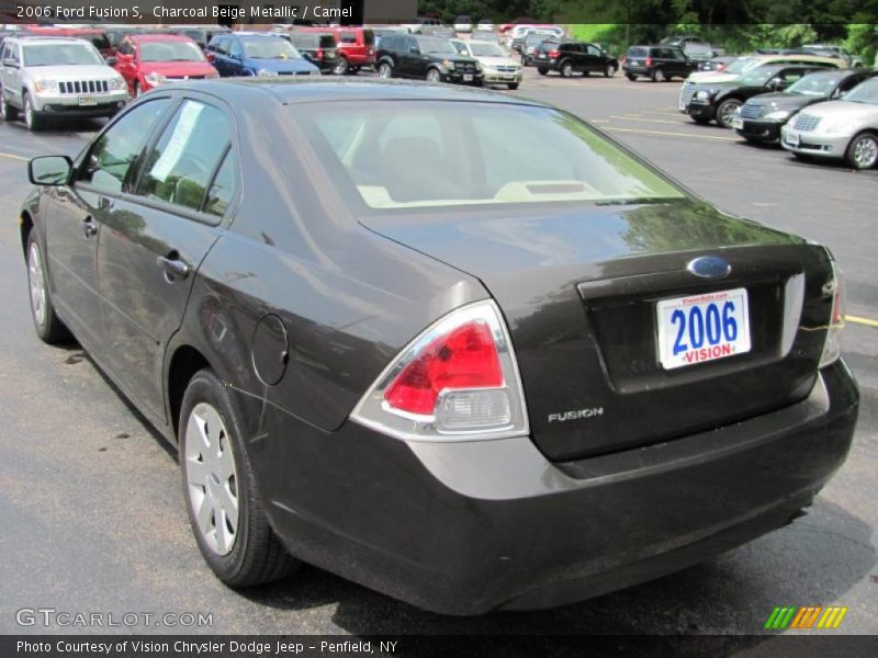Charcoal Beige Metallic / Camel 2006 Ford Fusion S