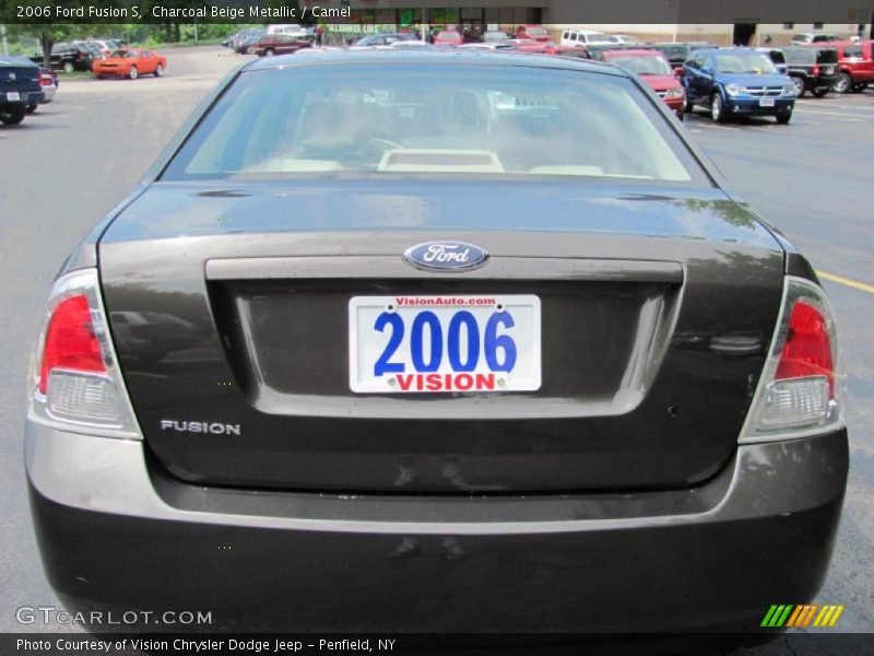 Charcoal Beige Metallic / Camel 2006 Ford Fusion S
